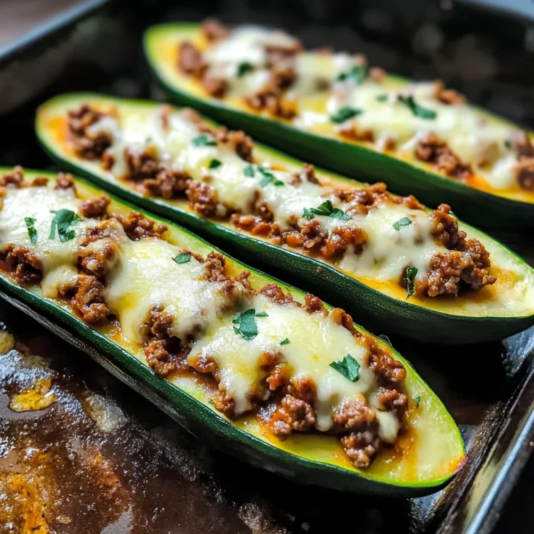 Ground Beef Zucchini Boats 30 Minutes Easy Delicious