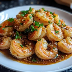 Hawaiian Garlic Shrimp 4 Servings Easy Delicious