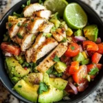 Healthy Avocado Chicken Salad 4 Servings Easy Delicious