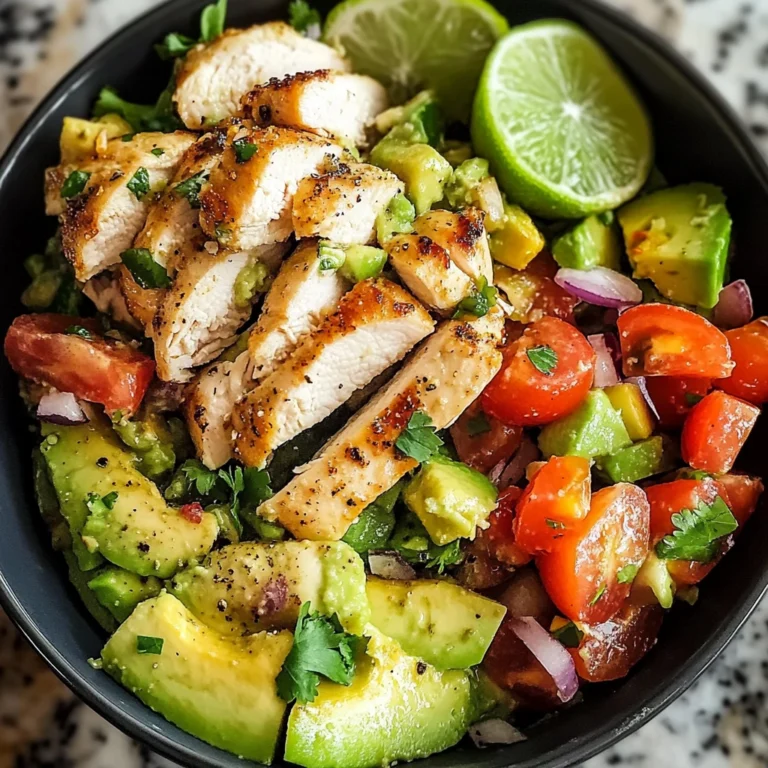 Healthy Avocado Chicken Salad 4 Servings Easy Delicious