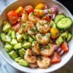 Healthy Shrimp Avocado Salad 4 Servings Ultimate Delicious