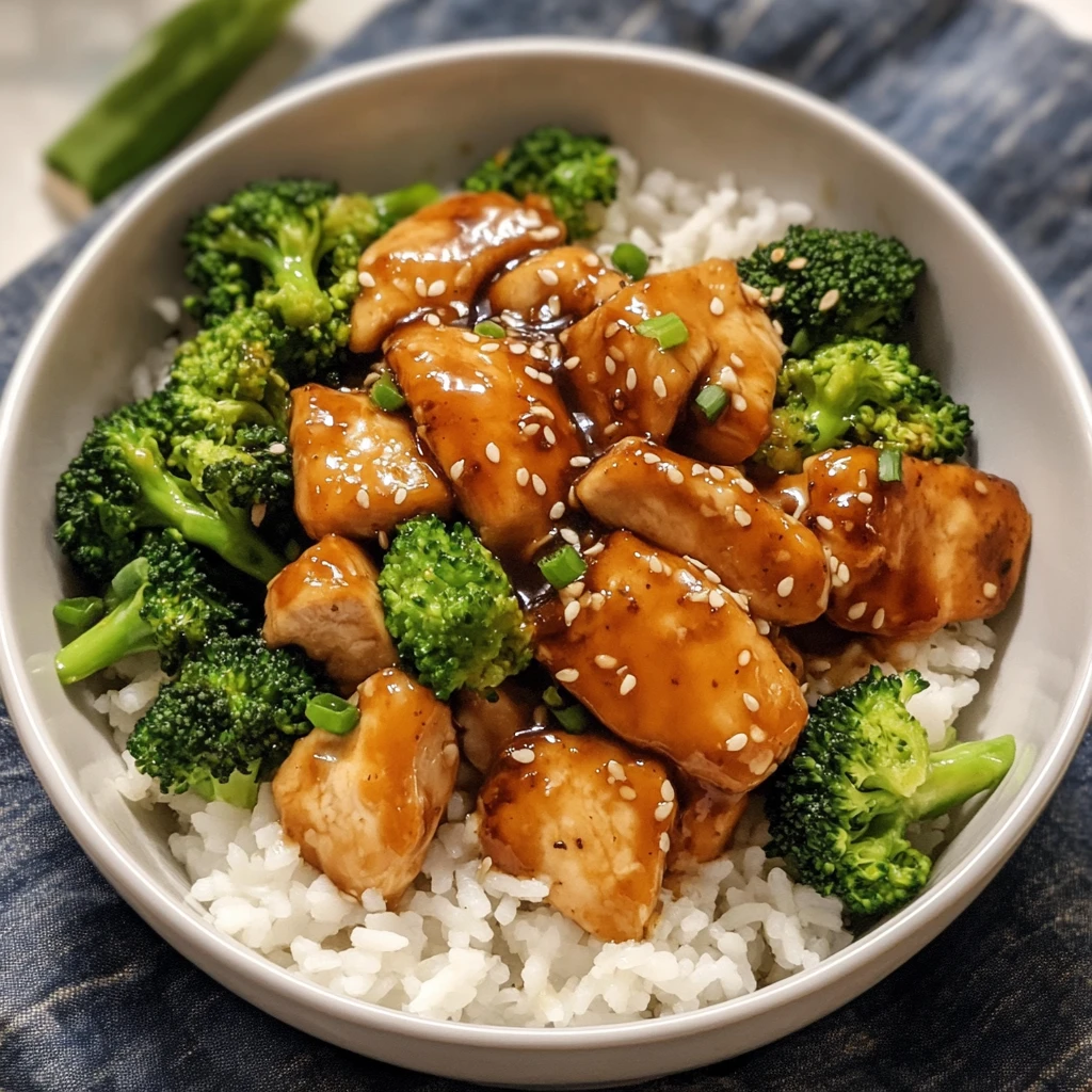Honey Garlic Chicken Rice Bowls 4 Servings Easy Delicious