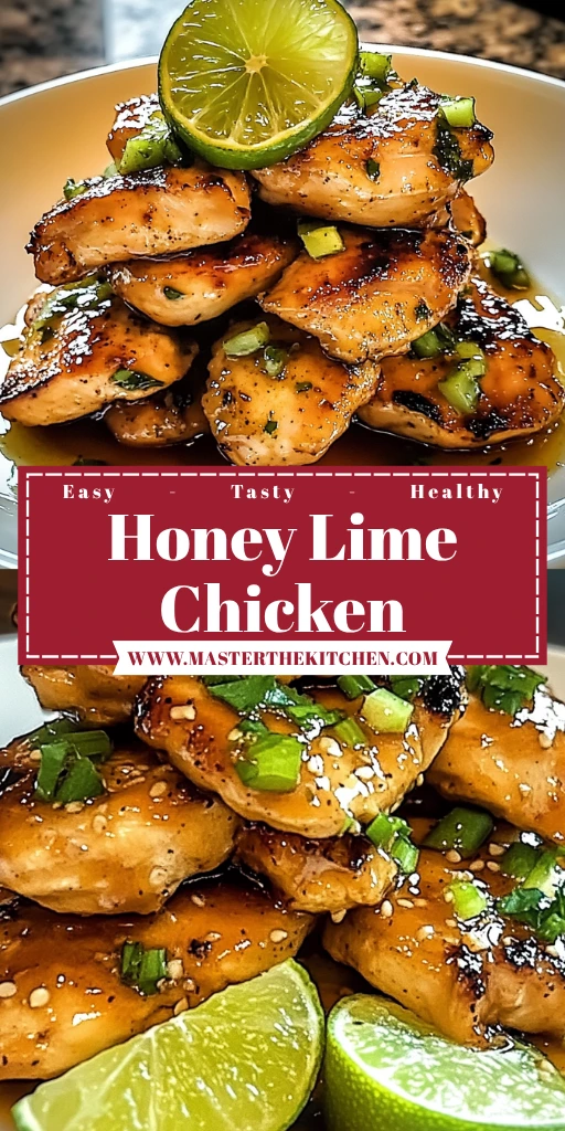 Honey Lime Chicken 4 Ingredients Ultimate Delicious