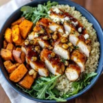Hot Honey Chicken Quinoa Bowl 30 Minutes Ultimate Delicious