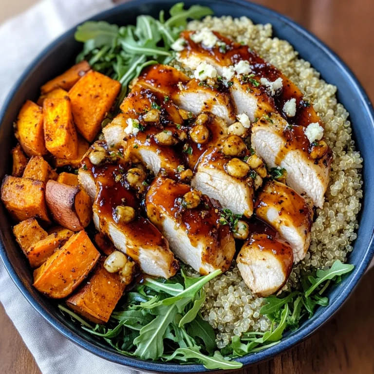 Hot Honey Chicken Quinoa Bowl 30 Minutes Ultimate Delicious