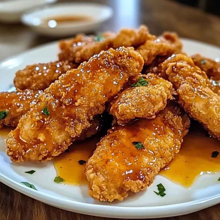 Hot Honey Chicken Tenders 5 Steps Ultimate Delicious