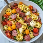 Italian Tortellini Pasta Salad 7 Ingredients Ultimate Delicious