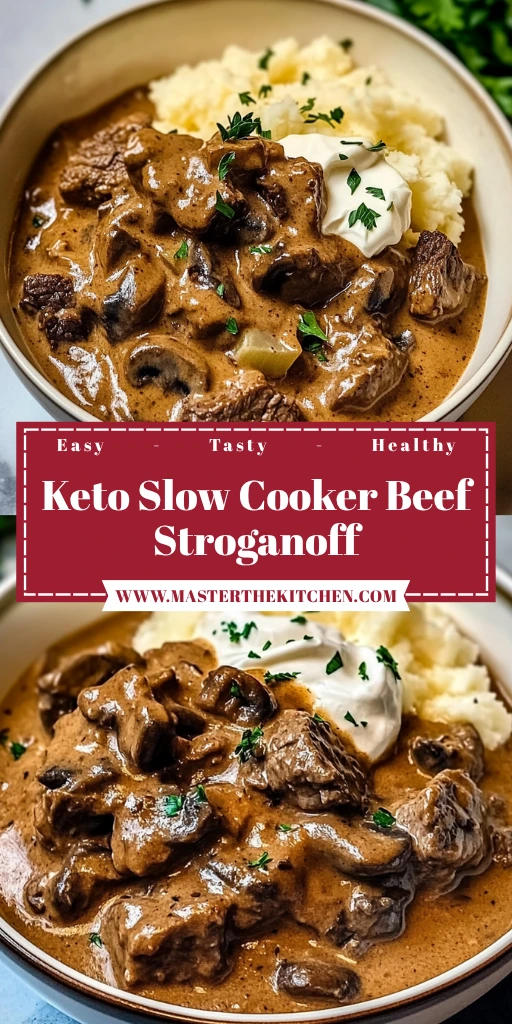 Keto Slow Cooker Beef Stroganoff 5 Steps Ultimate Delicious