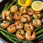 Lemon Garlic Shrimp and Asparagus 30 Minutes Quick Delicious