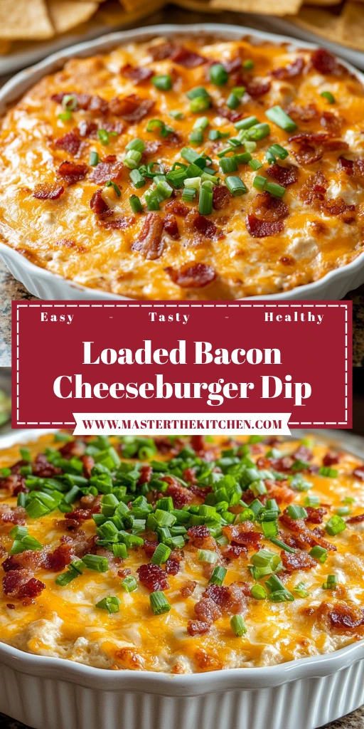 Loaded Bacon Cheeseburger Dip 30 Minutes Best Delicious