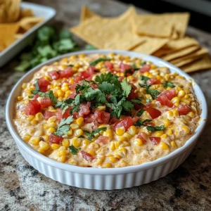 Loaded Fiesta Corn Dip 4 Servings Best Delicious