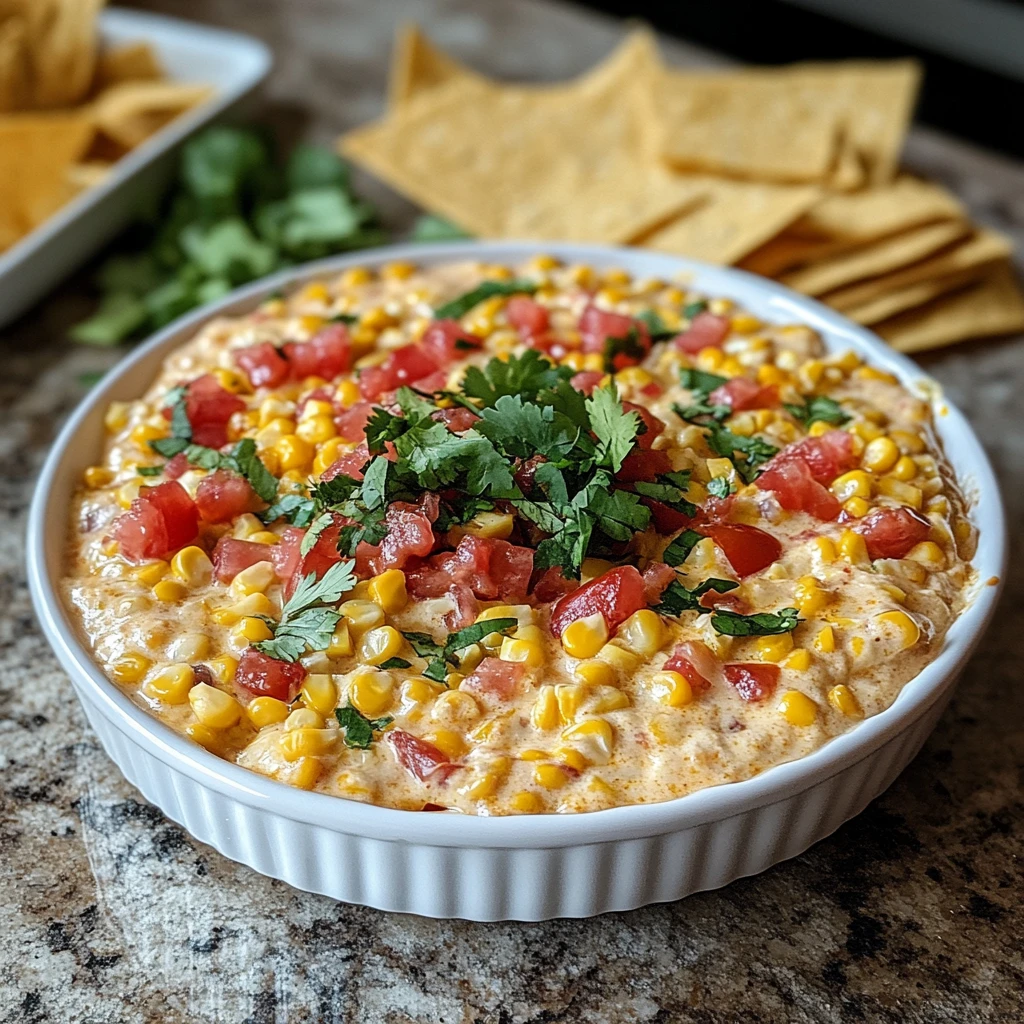 Loaded Fiesta Corn Dip 4 Servings Best Delicious