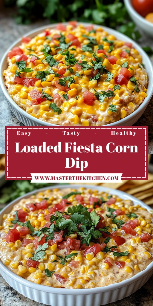 Loaded Fiesta Corn Dip 4 Servings Best Delicious