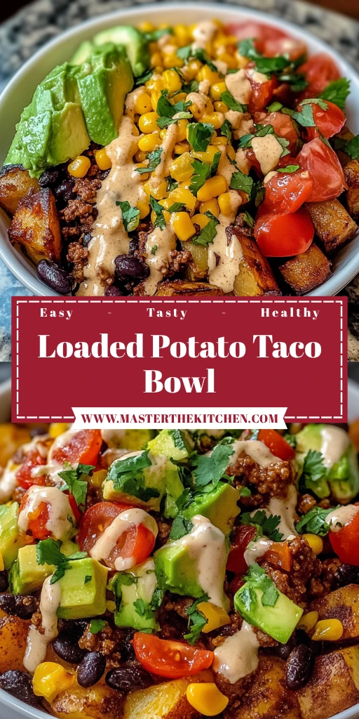 Loaded Potato Taco Bowl 30 Minutes Easy Delicious