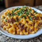 One Pan Cheeseburger Macaroni 30 Minutes Ultimate Delicious