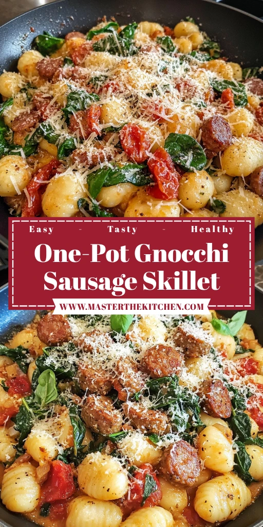 One-Pot Gnocchi Sausage Skillet 30 Minutes Easy Delicious