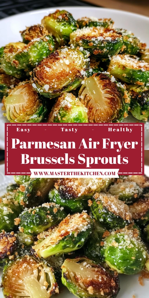 Parmesan Air Fryer Brussels Sprouts 5 Steps Ultimate Delicious
