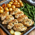 Parmesan Crusted Chicken Sheet Pan Dinner 30 Minutes Easy Delicious