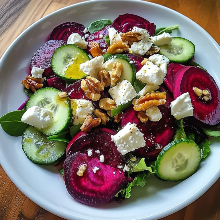 Pickled Beet Salad 4 Servings Easy Delicious