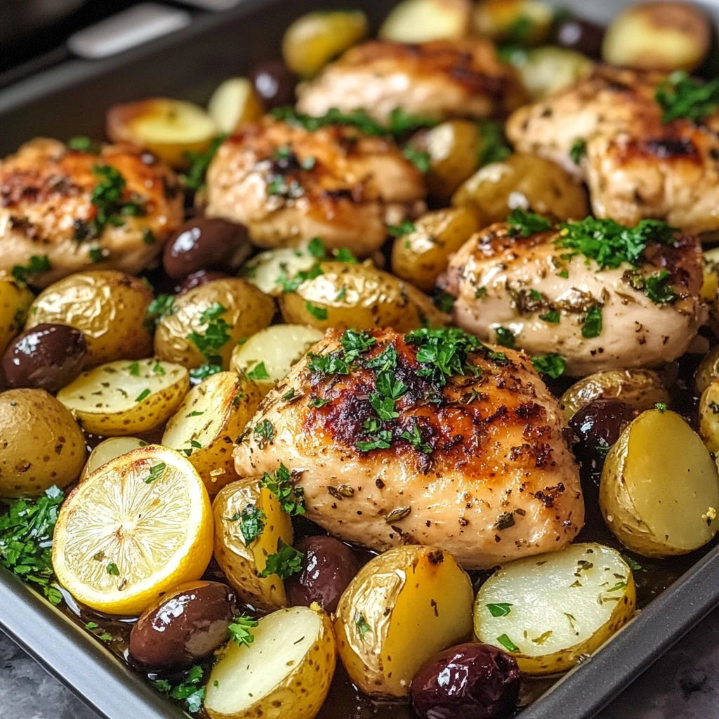 Sheet Pan Lemon Balsamic Chicken and Potatoes – 5 Steps to Amazing