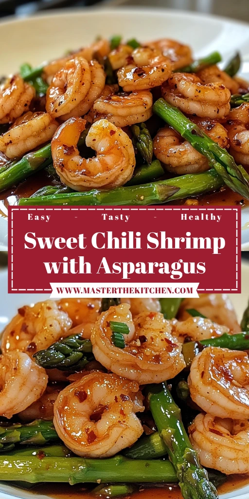Sweet Chili Shrimp with Asparagus 10 Minutes Easy Delicious