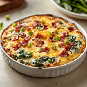 The Best Cheesy Bacon Spinach Dip 30 Minutes Best Delicious