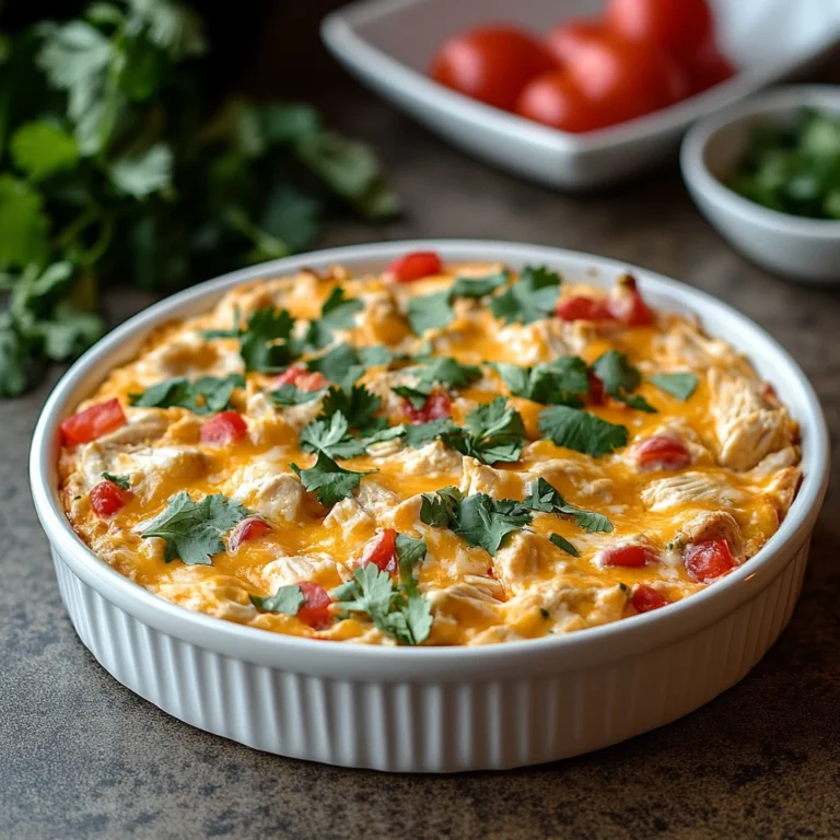 The Best Cheesy Chicken Fiesta Dip 30 Minutes Amazing