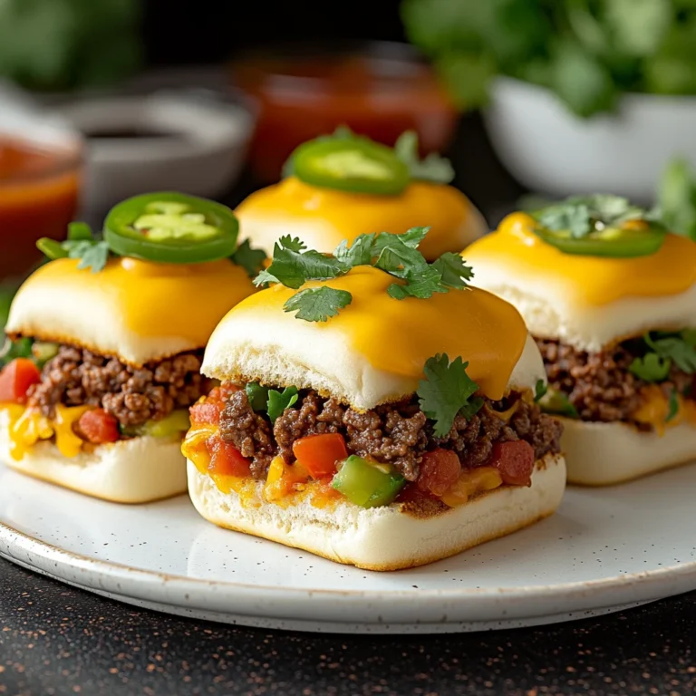 Ultimate Game Day Cheesy Taco Sliders 30 Minutes Easy Delicious