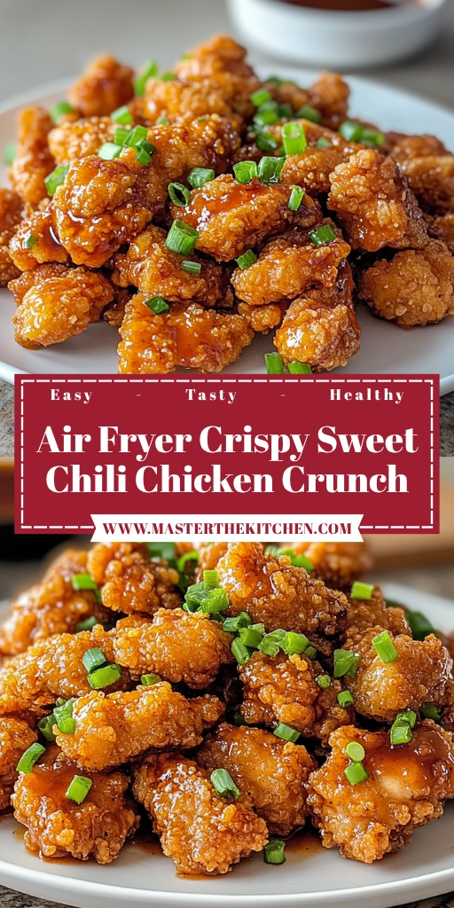 Air Fryer Crispy Sweet Chili Chicken Crunch 10 Minutes Amazing