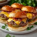 Loaded Bacon Cheeseburger Sliders 30 Minutes Ultimate Delicious