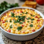 The Best Cheesy Fiesta Corn Dip 30 Minutes Easy Delicious
