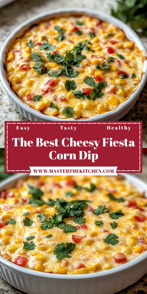 The Best Cheesy Fiesta Corn Dip 30 Minutes Easy Delicious