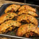 Crispy High-Protein Bacon Cheeseburger Empanadas 4 Servings Ultimate Delicious