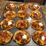 Crispy High-Protein Bacon Cheeseburger Taco Cups 30 Minutes Awesome Delicious