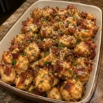 Air-Fryer Garlic Parmesan Bacon Chicken Bites 10 Minutes Ultimate Delicious