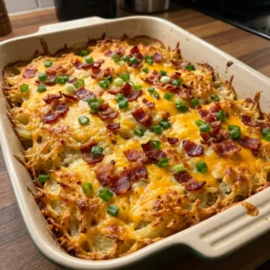 Cheesy Bacon Chicken & Crispy Potato Casserole - 4 Servings - Ultimate - Delicious