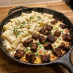 Cheesy Cajun Steak Bites with Creamy Parmesan Rigatoni 30 Minutes Ultimate Delicious