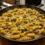 Creamy Cheeseburger Pasta Skillet 30 Minutes Easy Delicious