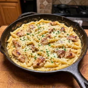 Creamy Garlic Butter Chicken Penne 4 Servings Amazing