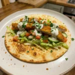 Crispy Chicken Shish Wrap 4 Servings Easy Delicious