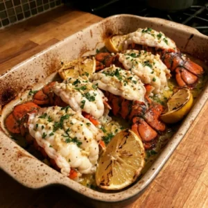 Garlic Butter Baked Lobster 15 Minutes Ultimate Delicious