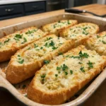 Garlic Parmesan Bread Boats 4 Servings Ultimate Delicious