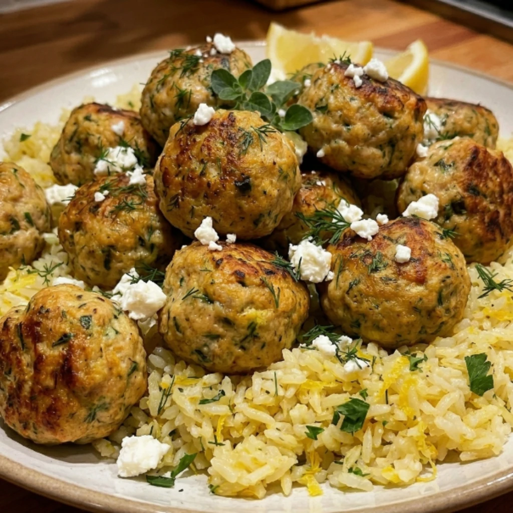 Greek Turkey Meatballs 30 Minutes Ultimate Delicious
