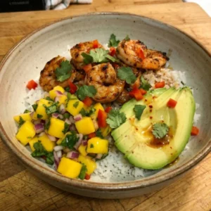 Healthy Shrimp and Avocado Bowls 30 Minutes Easy Delicious