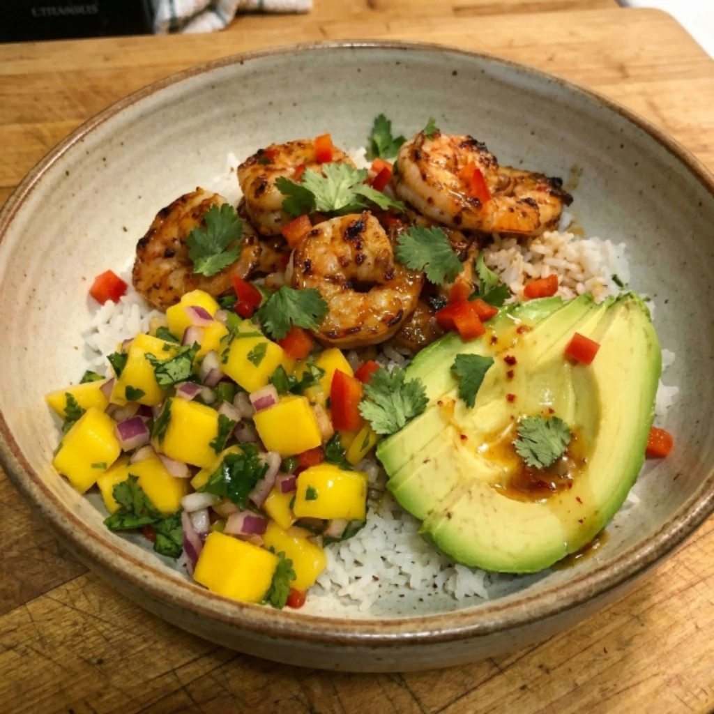 Healthy Shrimp and Avocado Bowls 30 Minutes Easy Delicious