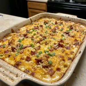 Loaded Bacon Cheddar Casserole 30 Minutes Ultimate Delicious