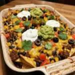 Loaded Taco Nacho Casserole 5 Steps Ultimate Delicious