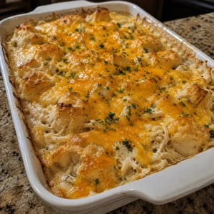 Old-Fashioned Chicken Biscuit Gravy Bake 30 Minutes Easy Delicious