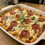Pepperoni Pizza Casserole 30 Minutes Easy Delicious