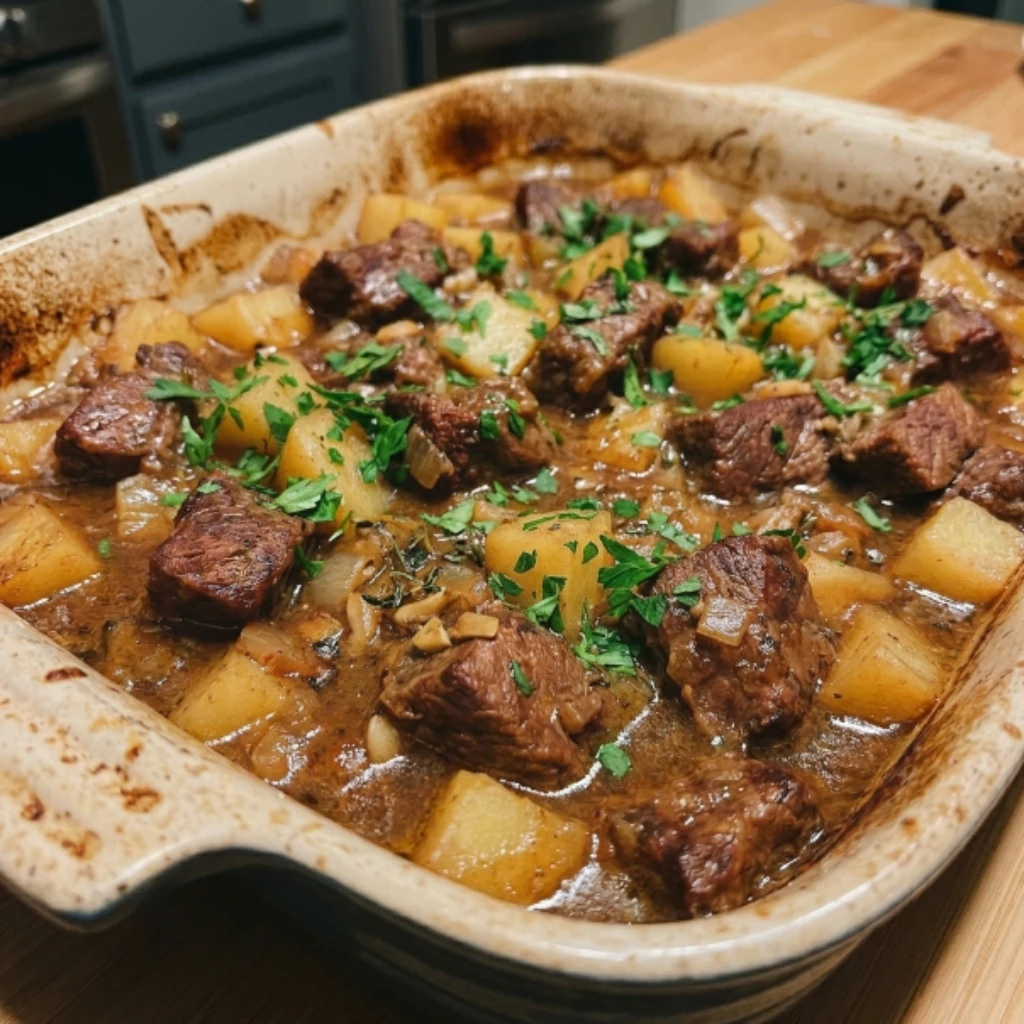 Slow Cooker Beef Tips & Potatoes: 5 Steps to Amazing